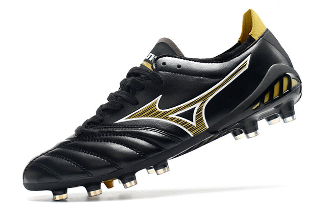 Chuteira Mizuno Morelia Neo 3 Campo FG - Preto/Amarelo