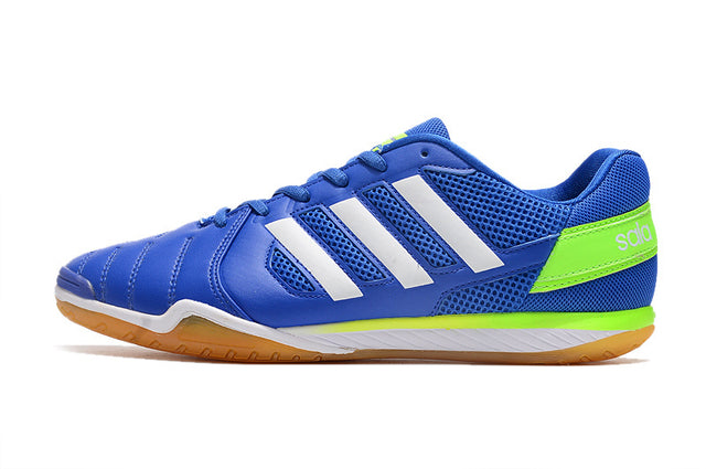 Chuteira Adidas Top Sala Futsal - Azul/Verde