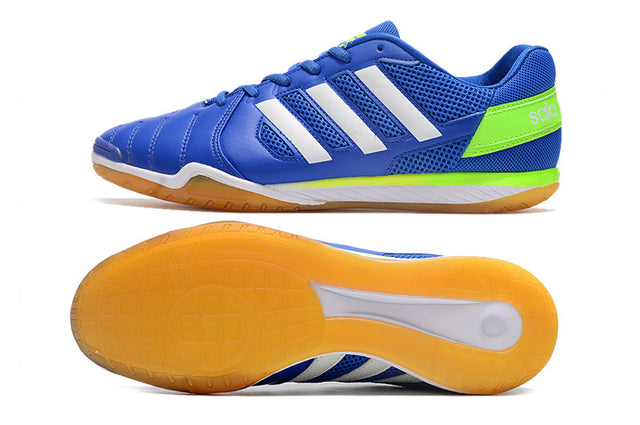 Chuteira Adidas Top Sala Futsal - Azul/Verde