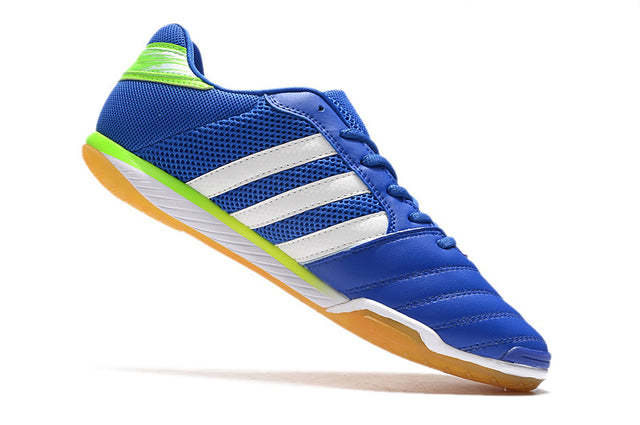 Chuteira Adidas Top Sala Futsal - Azul/Verde