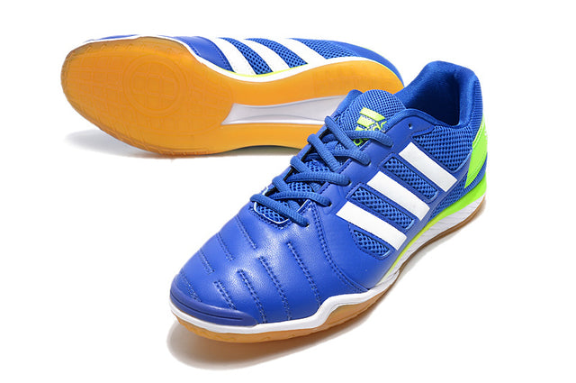 Chuteira Adidas Top Sala Futsal - Azul/Verde